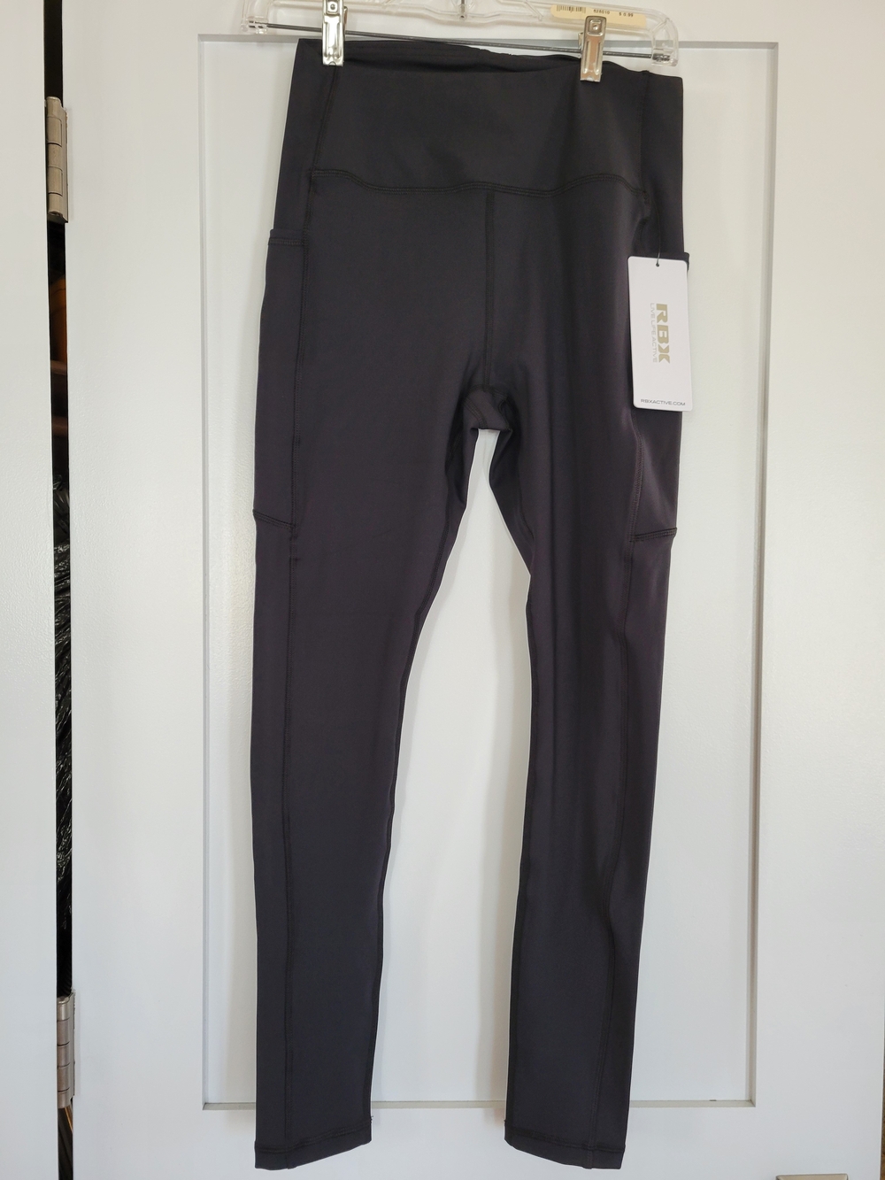 RBX Charcoal High-Waist Performance Leggings